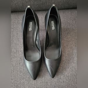 Black Michael Kors Closed-Toe Pumps